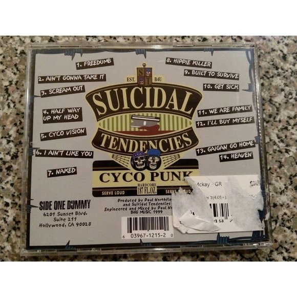SUICIDAL TENDENCIES cd FREEDUMB cyko miko - Picture 2 of 3